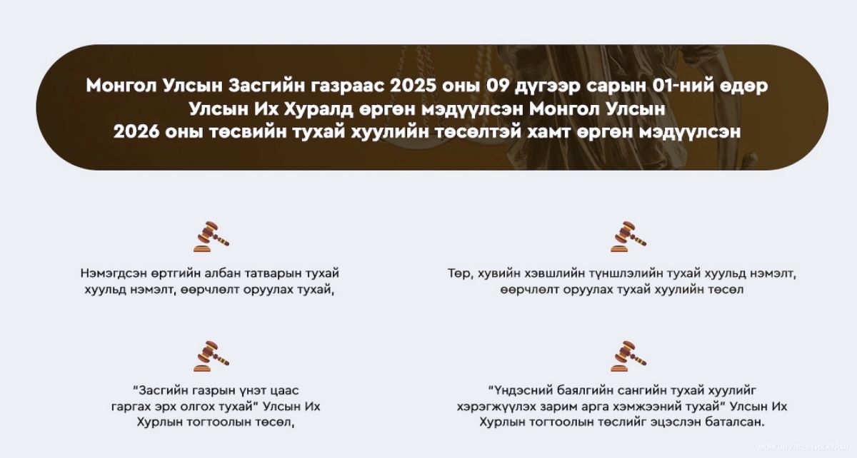 Иргэн бүрийн сарын 500,000 төгрөг хүртэлх худалдан авалтад төлсөн нэмэгдсэн өртгийн албан татварыг 100 хувиар хөнгөлж, буцаан олгоно